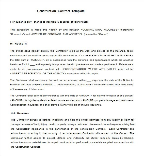 15 Legal Contract Templates Free Word PDF Documents Download Document Services Agreement Template
