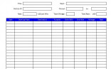 22 Printable Mileage Log Examples PDF Document Template For Self Employed