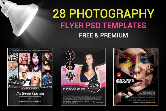 28 Photography Flyer PSD S Free Premium DesignYep Document