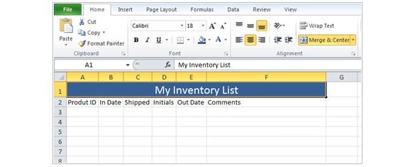 5 How To Make An Inventory Using Excel Tutorial Free Premium Document