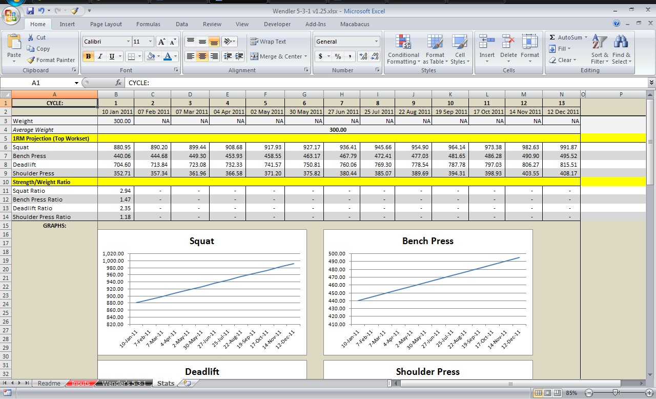 531 Spreadsheet Download All Things Gym Document Weight Lifting Spreadsheets