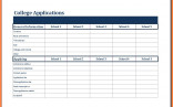 6 Comparison Spreadsheet Template Budget Document College