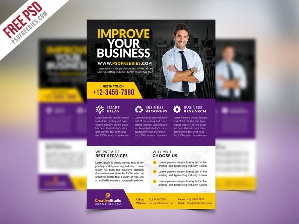 62 Business Flyer Templates Free Premium Document Ideas For