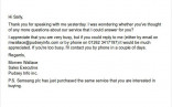 7 Follow Up Email Examples Samples Document Sample