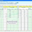 Accounts Payable Tracking Spreadsheet Small Business Excel Document