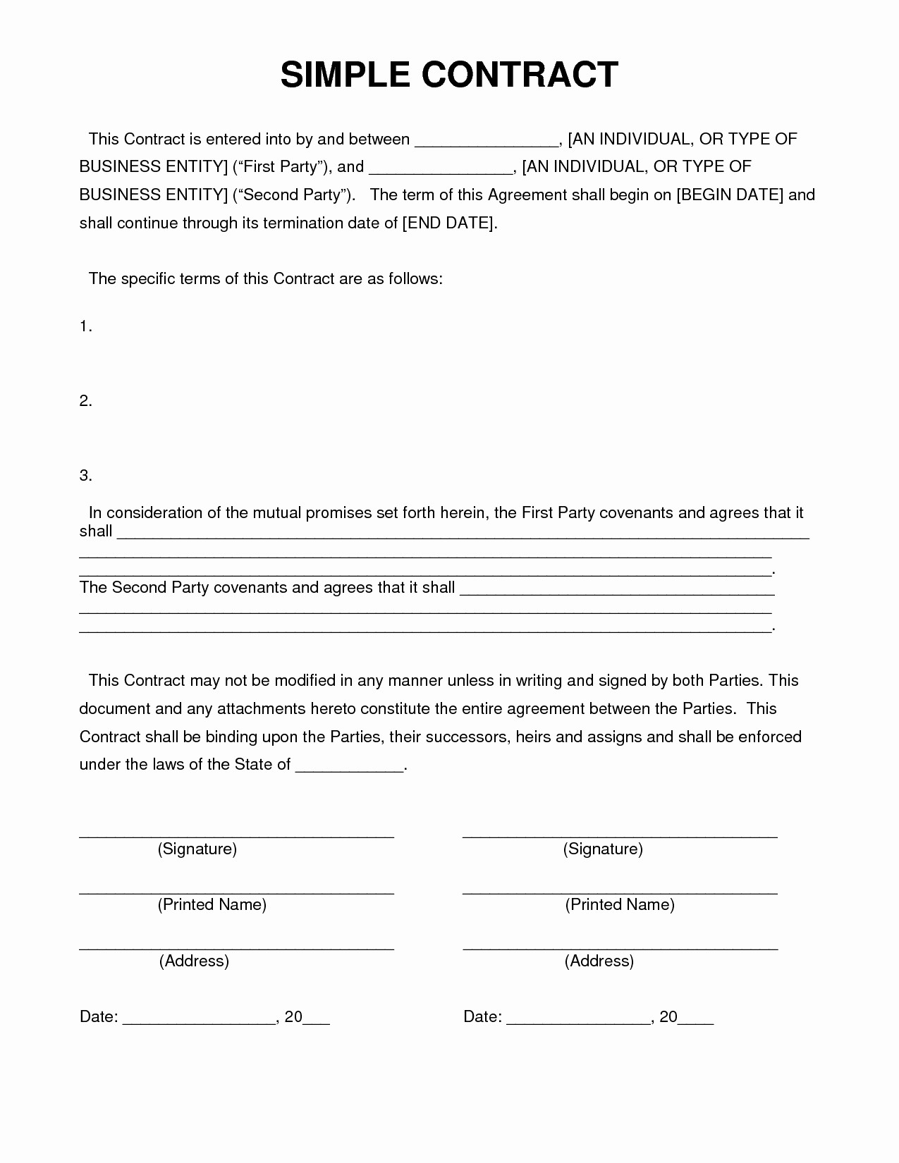 Agreement Letter Format New Loan Elegant Document