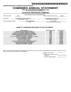 Allstate Home Insurance Forms Fill Online Printable Fillable Document