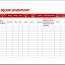 Bar Inventory Sheet Sivan Crewpulse Co Document Spreadsheet Excel