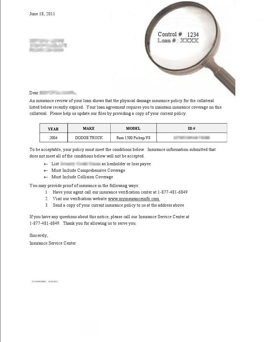 Best Photos Of Proof Insurance Letter Template Health Document Car