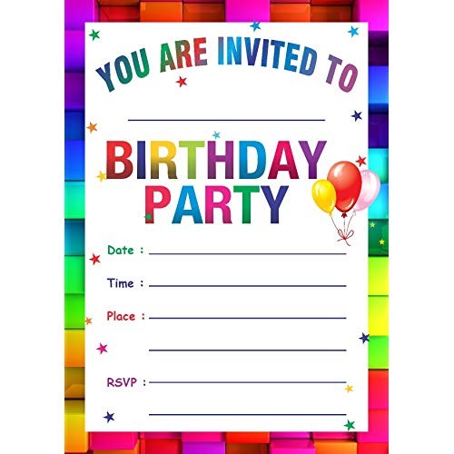 Birthday Invitation Card Buy Online At Document