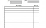 Blank Invoice To Print Free Form Here Is A Preview Of Document Invoices