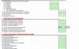 Business Expense Log Template Or Financial Planning Questionnaire Document Excel