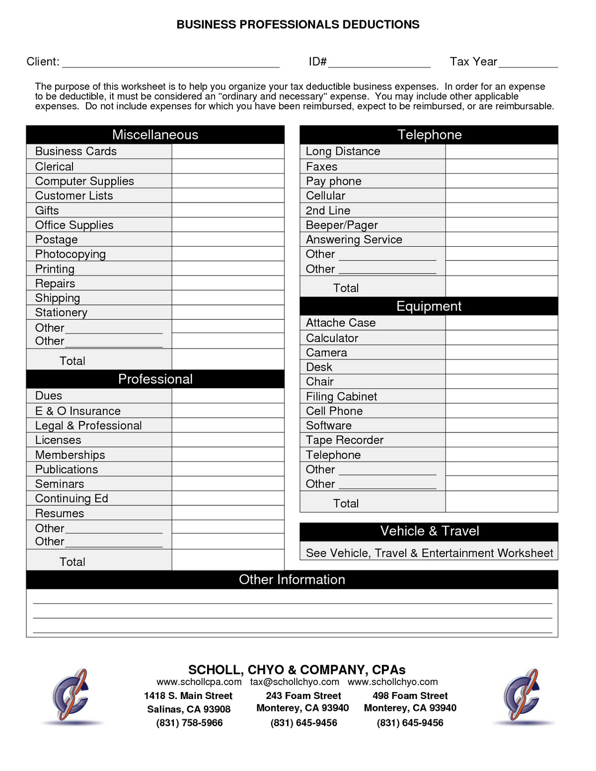 Business Expense Spreadsheet For Taxes On Debt Snowball Document