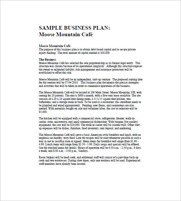 Business Marketing Plan Template 12 Free Word Excel PDF Format Document Sample For Small