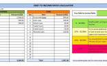 Business Proposal Accounting Spreadsheet For Small Bookkeeping Using Document Microsoft Excel