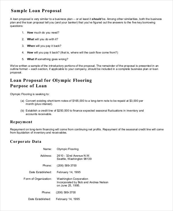 Business Proposal Template 16 Free Sample Example Format Document Small