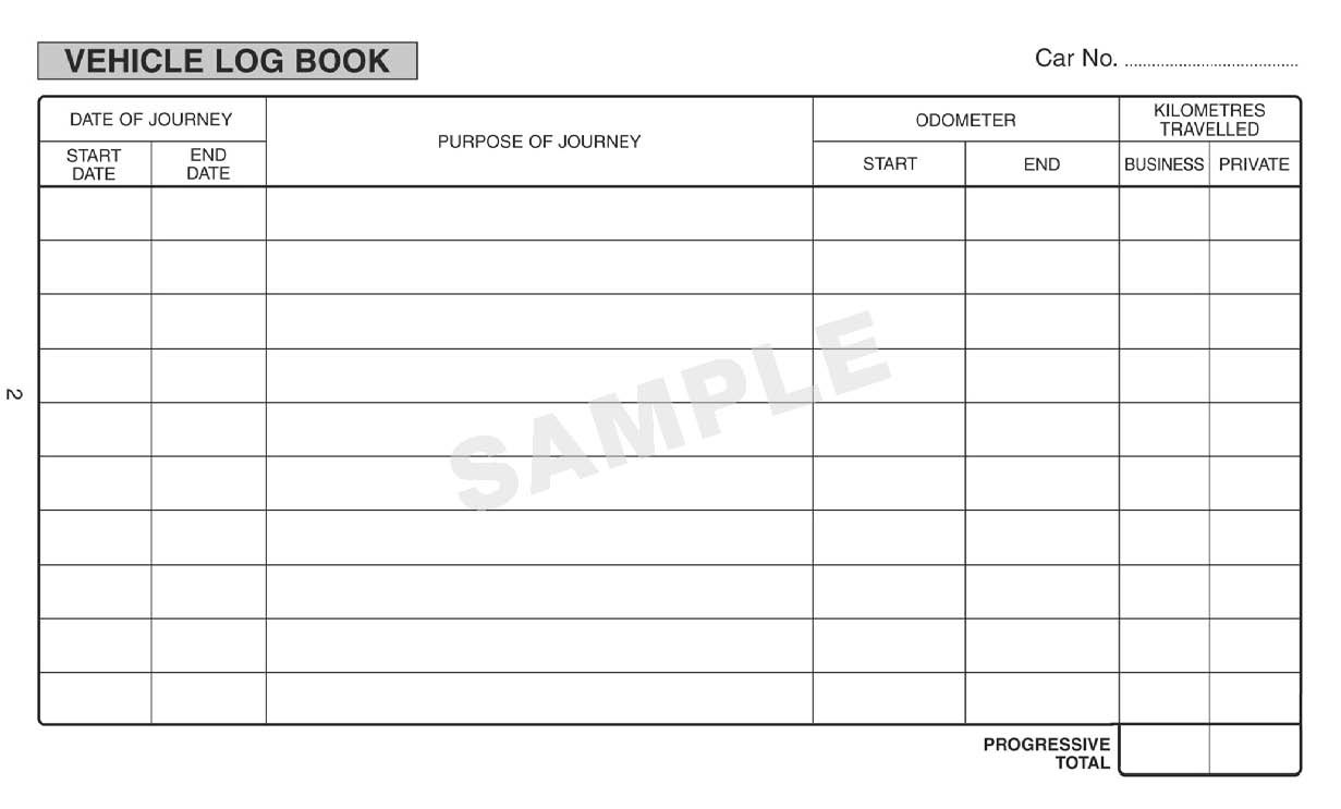 Car Logbooks There S An App For That Document Motor Vehicle Log Book