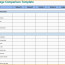 College Spreadsheet On How To Make An Excel Free Document Comparison Worksheet