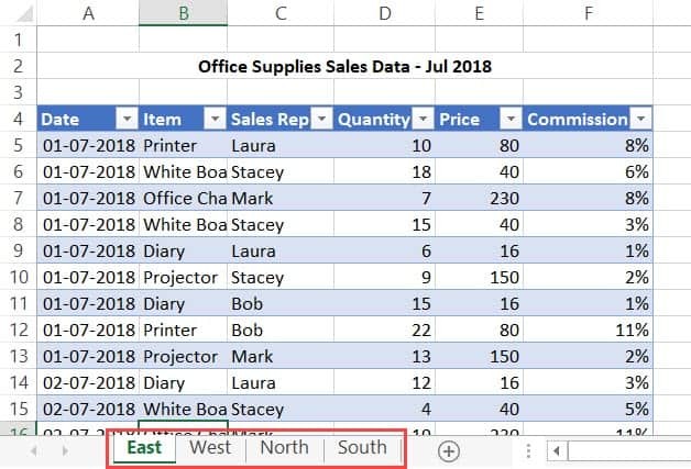 Combine Data From Multiple Worksheets Into A Single Worksheet In Excel Document Sheets