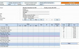 Contract Management Excel Spreadsheet Document Template