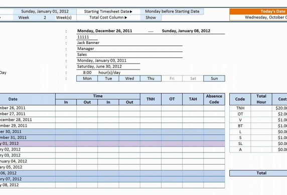 Contract Management Excel Spreadsheet Document Template