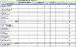 Contract Management Excel Spreadsheet Sosfuer Document Template