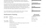 Dancer Resume Samples VisualCV Database Document Dance Template