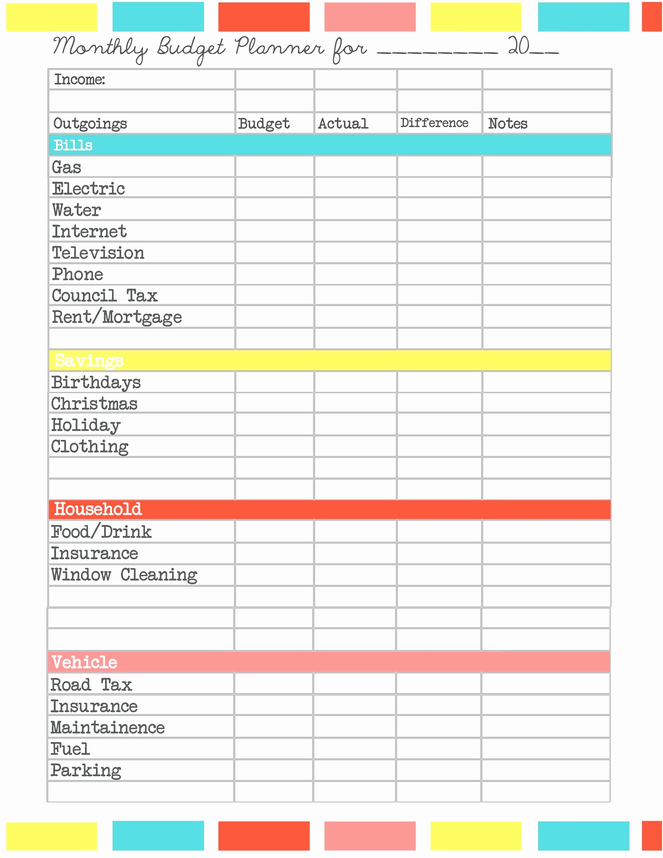 Dave Ramsey Allocated Spending Plan Excel Spreadsheet Luxury Document Template