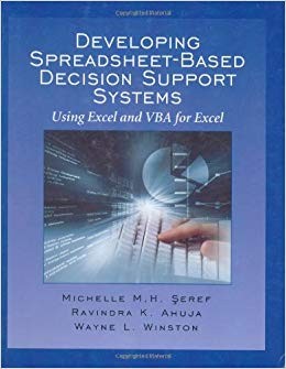 Developing Spreadsheet Based Decision Support Systems Michelle M H