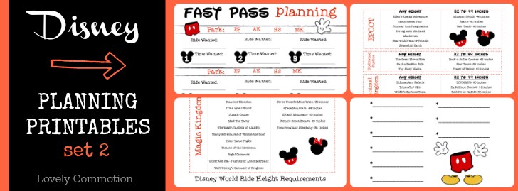 Disney Planning Binder With Printables Pinterest Document