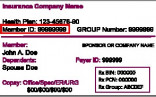 Download Fake Insurance Card Template For Free Online Maker Document Car