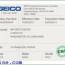 Download Free Safe Auto Insurance Card Template Fotorise Top Document Geico