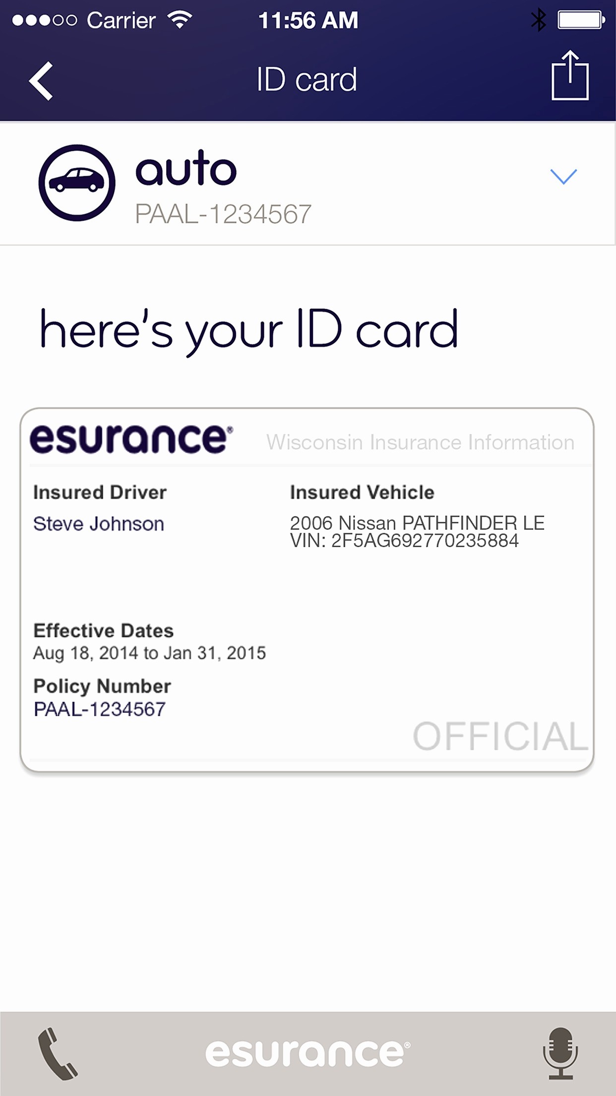 Esurance Health Fresh Insurance Phone Number 44billionlater Document