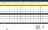 Example Of Golf Stat Tracker Spreadsheet Pianotreasure Document