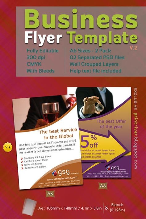 Examples Of Business Flyers Tier Crewpulse Co Document Samples