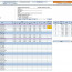 Excel Bill Tracker Template And Payment Calendar Document Spreadsheet Templates