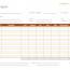 Expense Report Document Journal Template