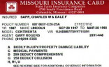 Fake Car Insurance Card Template A Minimal Needs Of Business Document Free