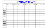 Fantasy Draft Board Template WikiHow Document Football