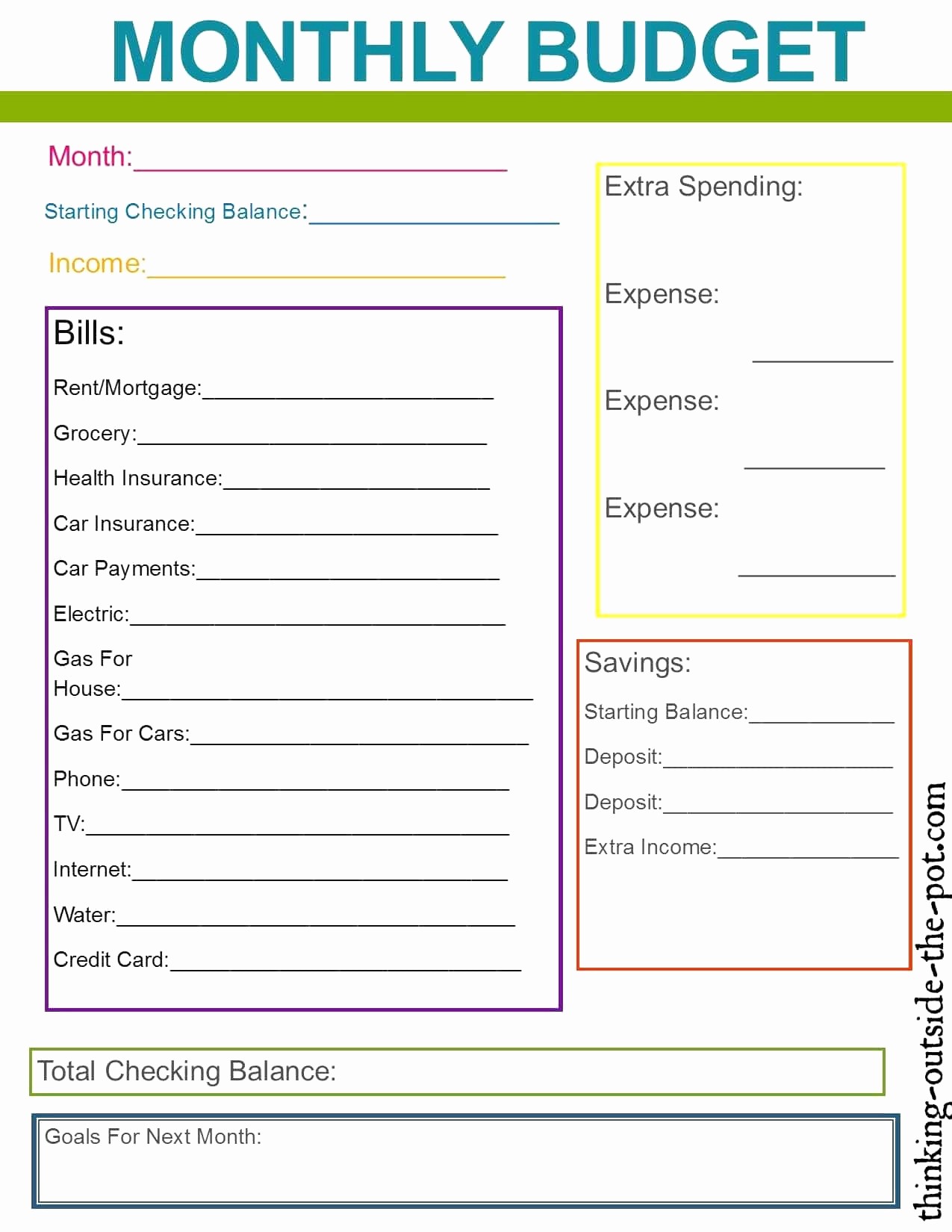 Form Templates Dave Ramsey Budget Forms Allocated Spending Plan Document Pdf