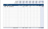 Free Expense Tracking And Budget Spreadsheet Document Small Business