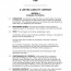 Free LLC Operating Agreement For A Limited Liability Company Document Michigan Llc Template