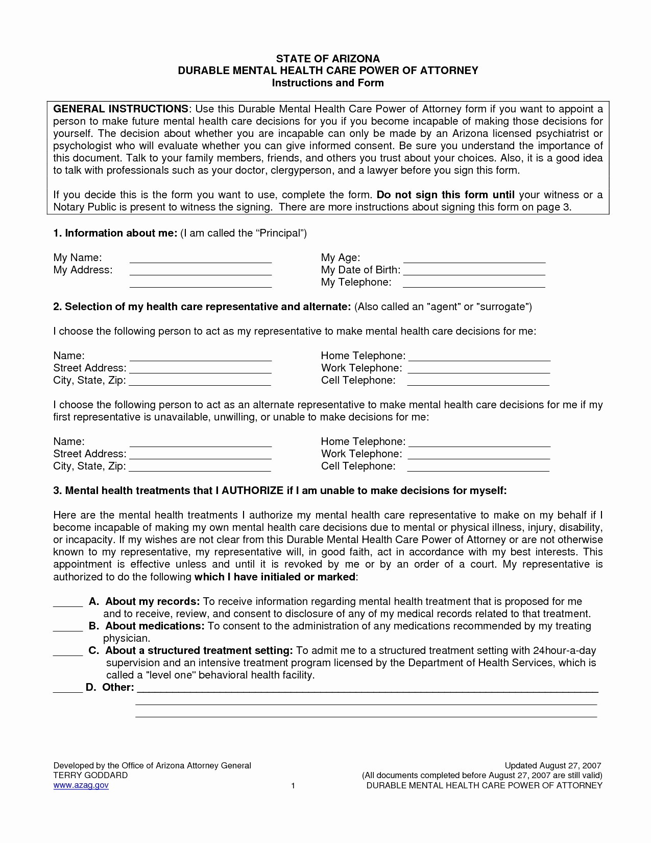 Free Medical Power Of Attorney Georgia Awesome Document