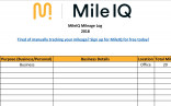 Free Mileage Log Template For Excel Track Your Miles Document Tracker Spreadsheet