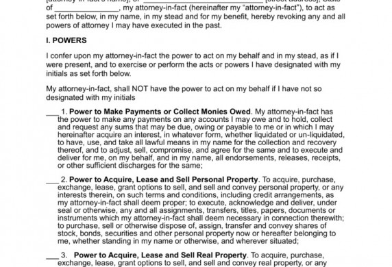 Free Missouri General Financial Power Of Attorney Form PDF Document Durable