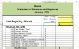 Free Spreadsheets To Track Church And Non Profit Expenses Document Tithing Excel Template