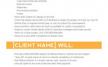 Freelance Design Contract Example BIZ Pinterest Document Logo Template