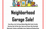 Garage Sale Advertising Sample Inspirational Document
