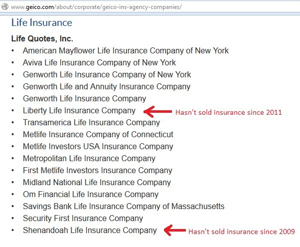 GEICO Life Insurance Review Critical Information Document Geico Quotes
