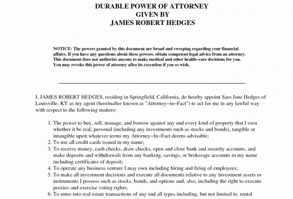 General Power Of Attorney Form Oklahoma Elegant 50 Unique Document Kansas